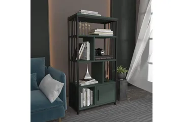 Bokhylle Arven Svart / Grønn - Svart / Grønn - Oppbevaring - Hylle - Bokhylle