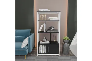 Bokhylle Arven Svart / Hvit - Svart / Hvit - Oppbevaring - Hylle - Bokhylle