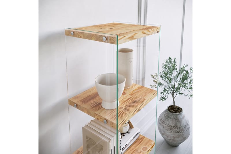 Assanisa Bokhylle 120x40 cm - Natur - Oppbevaring - Hylle - Bokhylle