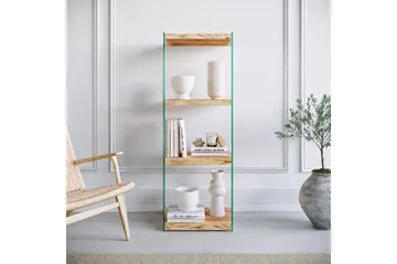 Assanisa Bokhylle 120x40 cm - Natur - Oppbevaring - Hylle - Bokhylle