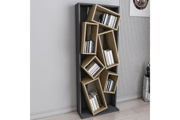 Bloemendal Bokhylle 63 cm - Eik - Oppbevaring - Hylle - Bokhylle