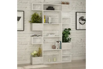 Bodsjö Bokhylle 120 cm - Hvit - Oppbevaring - Hylle - Bokhylle