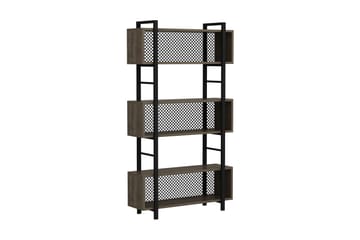 Bokhylle 25x90 cm - Valnøtt - Oppbevaring - Hylle - Bokhylle