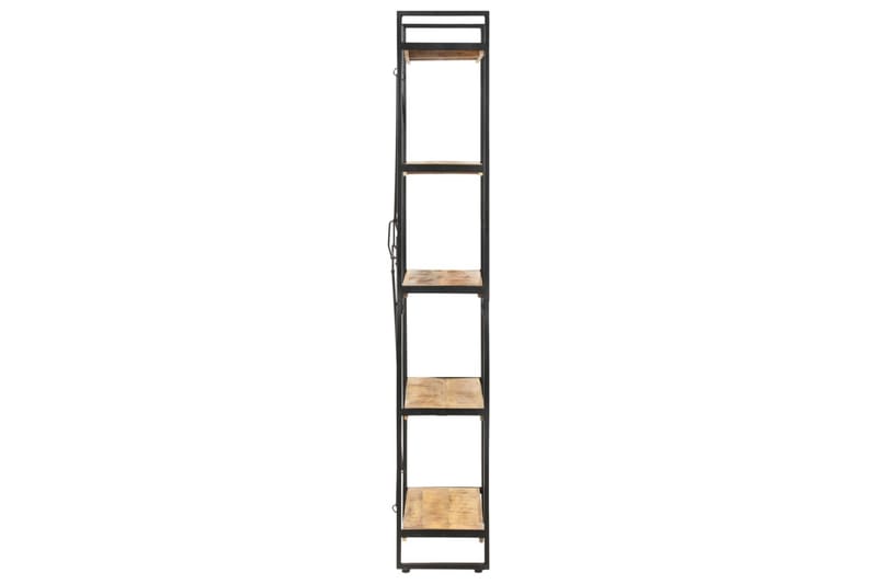 Bokhylle 5 etasjer 90x30x180 cm heltre mango -   - Bokhylle