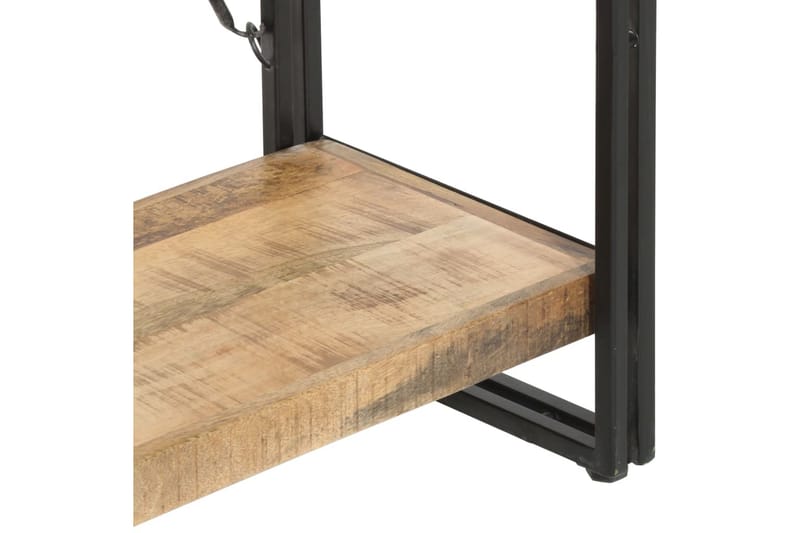 Bokhylle 5 etasjer 90x30x180 cm heltre mango -   - Bokhylle