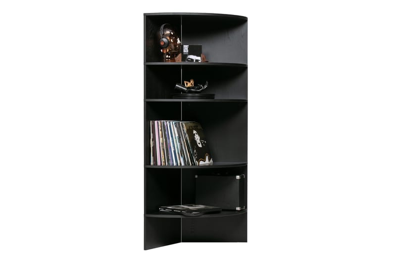 Bokhylle Artin 100x76 cm Rund - Oppbevaring - Hylle - Bokhylle