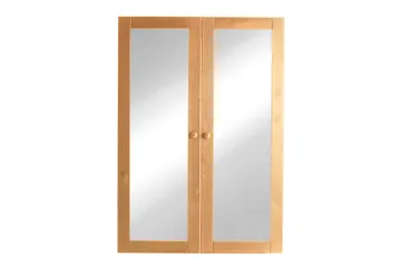 Bokhylle Bailey med Glassdører 29x255 cm - Natur - Oppbevaring - Hylle - Bokhylle