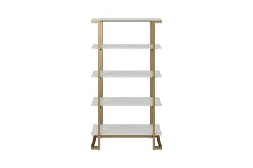 Bokhylle Camila 76x40 cm Hvit - CosmoLiving - Oppbevaring - Hylle - Bokhylle