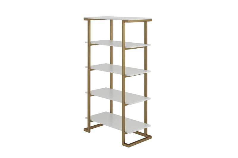 Bokhylle Camila 76x40 cm Hvit - CosmoLiving - Oppbevaring - Hylle - Bokhylle