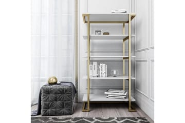 Bokhylle Camila 76x40 cm Hvit - CosmoLiving - Oppbevaring - Hylle - Bokhylle