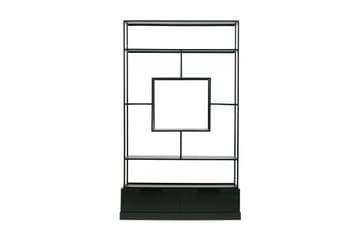 Bokhylle Demetrio 126 cm - Svart - Oppbevaring - Hylle - Bokhylle