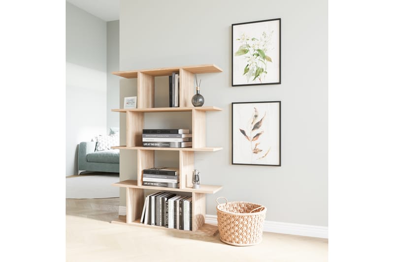 Bokhylle Harmona 90x25 cm - Natur - Oppbevaring - Hylle - Bokhylle
