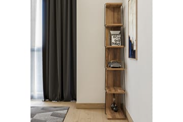 Bokhylle Ljusfors 150x50 cm - Natur/Svart - Oppbevaring - Hylle - Bokhylle