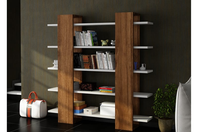 Bokhylle Naidaj - Oppbevaring - Hylle - Bokhylle