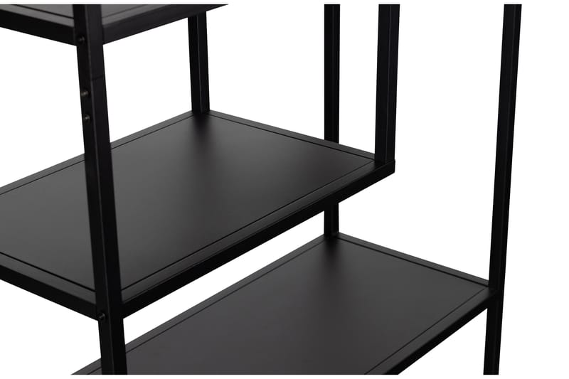 Bokhylle Talako 35x85 cm - Svart - Oppbevaring - Hylle - Bokhylle