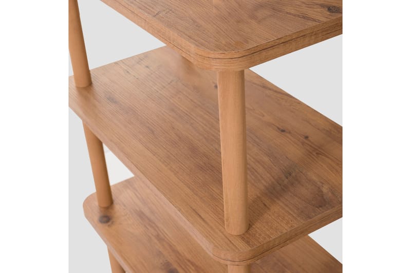 Bokhylle Zakkum 150x74,9 cm - Grønn - Oppbevaring - Hylle - Bokhylle