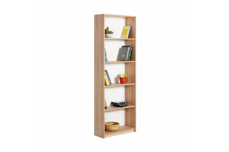 Bookshelf Eik-Sonoma - Natur - Oppbevaring - Hylle - Bokhylle