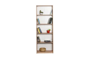 Bookshelf Eik-Sonoma - Natur - Oppbevaring - Hylle - Bokhylle