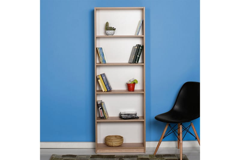 Bookshelf Eik-Sonoma - Natur - Oppbevaring - Hylle - Bokhylle