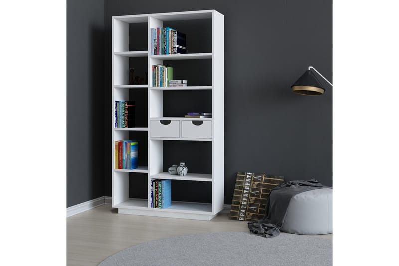 Bookshelf Hvit - Hvit - Oppbevaring - Hylle - Bokhylle