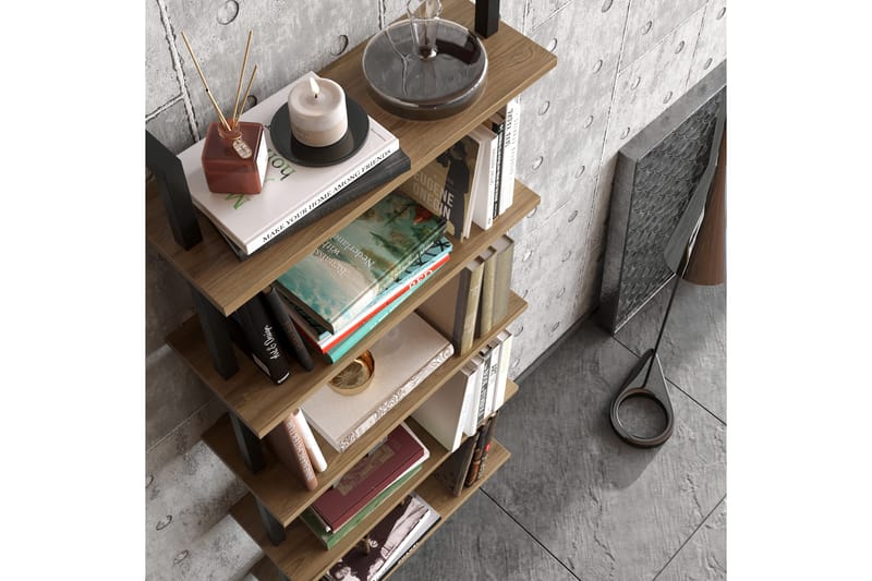 Brinkelid Bokhylle - Brun - Oppbevaring - Hylle - Stigehylle & trappehylle