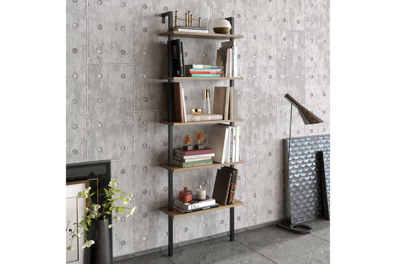 Brinkelid Bokhylle - Brun - Oppbevaring - Hylle - Stigehylle & trappehylle