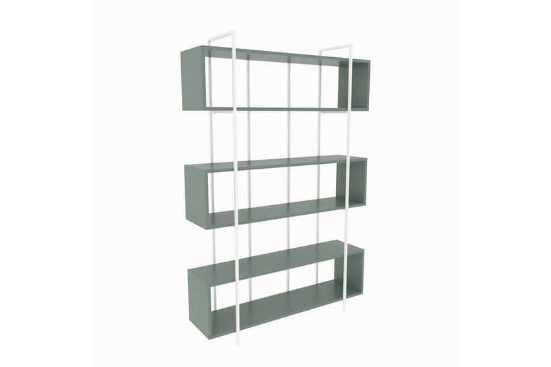 Bruti Bokhylle 120 cm - Hvit - Oppbevaring - Hylle - Bokhylle