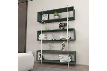 Bruti Bokhylle 120 cm - Hvit - Oppbevaring - Hylle - Bokhylle