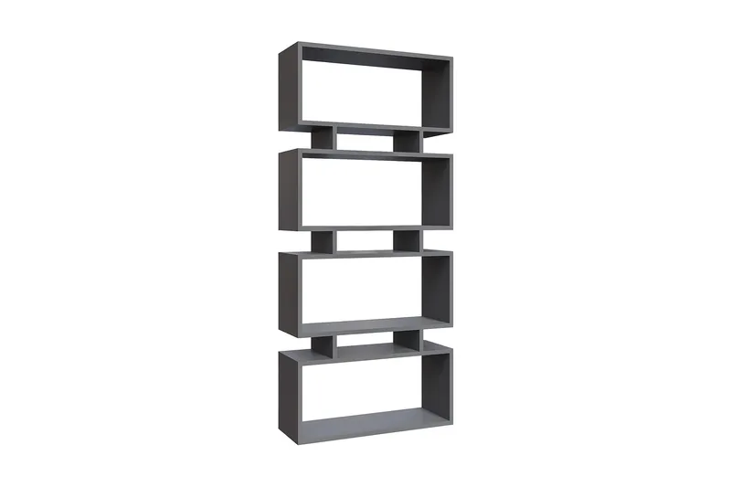 Burrells bokhylle 72x25 cm, Antrasitt