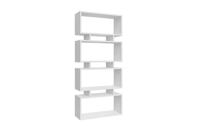 Burrells Bokhylle 72x25 cm, Hvit