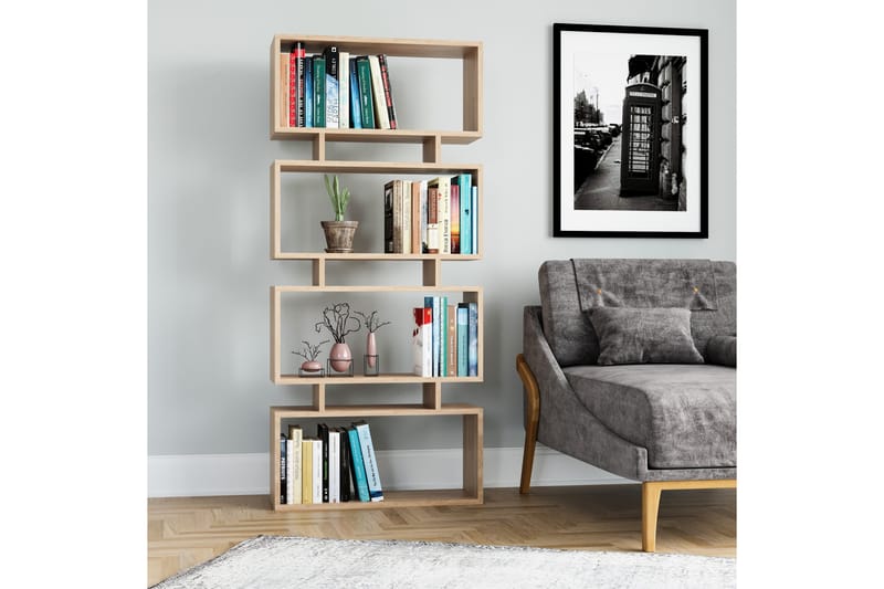 Burrells Bokhylle 72x25 cm - Natur - Oppbevaring - Hylle - Bokhylle