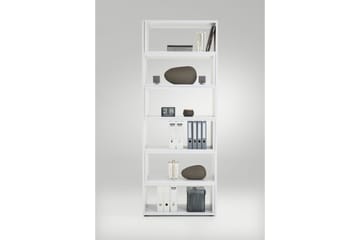 Calvia Bokhylle 84 cm - Hvit - Oppbevaring - Hylle - Bokhylle