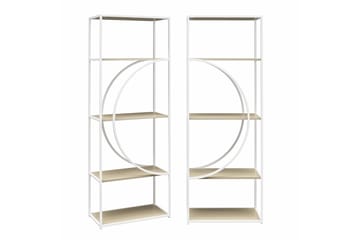 Cambridge Bokhylle 60,9x33,4 cm Hvit - Dorel Home - Oppbevaring - Hylle - Bokhylle