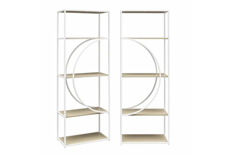 Cambridge Bokhylle 60,9x33,4 cm Hvit - Dorel Home - Oppbevaring - Hylle - Bokhylle