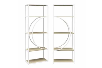 Cambridge Bokhylle 60,9x33,4 cm Hvit - Dorel Home - Oppbevaring - Hylle - Bokhylle