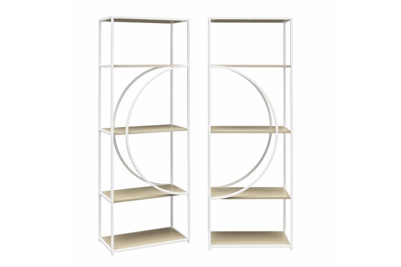 Cambridge Bokhylle 60,9x33,4 cm Hvit - Dorel Home - Oppbevaring - Hylle - Bokhylle