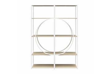 Cambridge Bokhylle 60,9x33,4 cm Hvit - Dorel Home - Oppbevaring - Hylle - Bokhylle