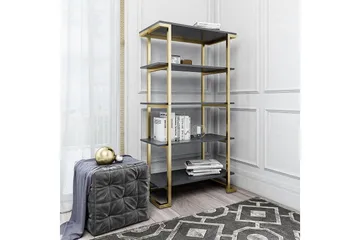 Camila Bokhylle 76x40 cm Grafittgrå - CosmoLiving - Oppbevaring - Hylle - Bokhylle