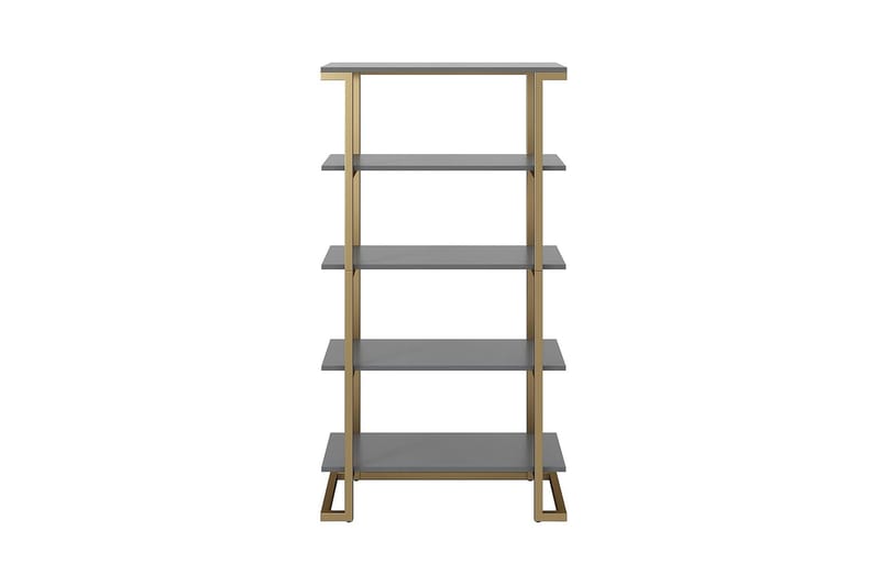 Camila Bokhylle 76x40 cm Grafittgrå - CosmoLiving - Oppbevaring - Hylle - Bokhylle