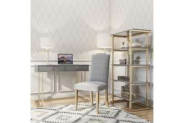 Camila Bokhylle 76x40 cm Grafittgrå - CosmoLiving - Oppbevaring - Hylle - Bokhylle