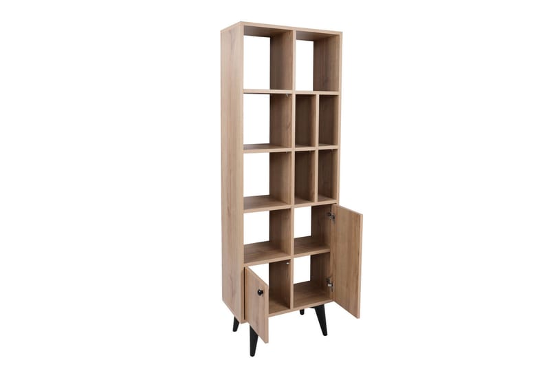 Celesse Bokhylle 60 cm i Eik - Lysebrun - Oppbevaring - Hylle - Bokhylle