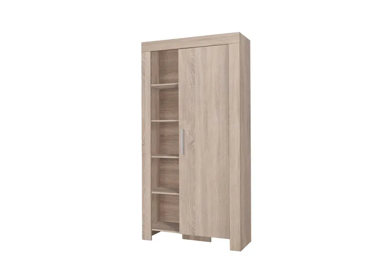 Cezar Bokhylle 100 cm i Eik, Lysebrun
