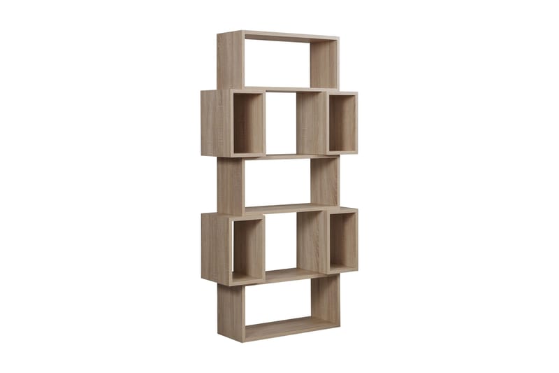 Comfortale Bokhylle 84 cm i Eik, Brun