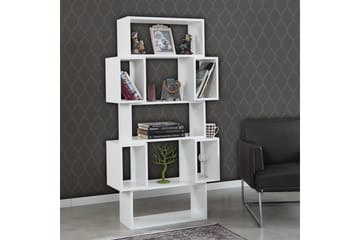 Comfortale Bokhylle 84 cm i Malt Tre - Hvit - Oppbevaring - Hylle - Bokhylle