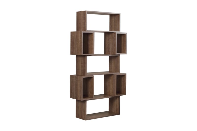 Comfortale Bokhylle 84 cm i Valnøtt, Brun