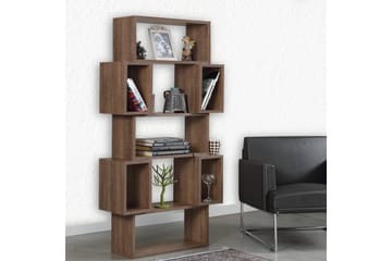 Comfortale Bokhylle 84 cm i Valnøtt - Brun - Oppbevaring - Hylle - Bokhylle