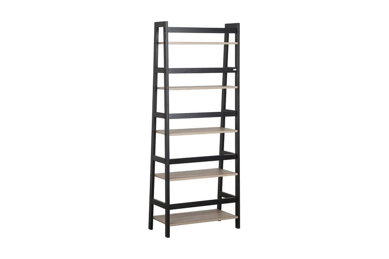 Croydon Bokhylle 64 cm i Tre med Metallramme, Lysebrun