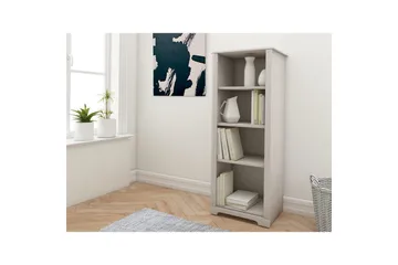 Bokhylle Cubrix Hvit - Hvit - Oppbevaring - Hylle - Bokhylle