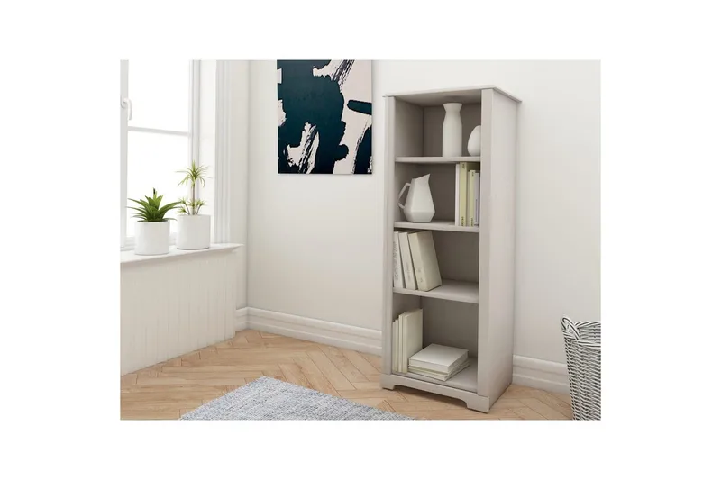 Bokhylle Cubrix Hvit - Hvit - Oppbevaring - Hylle - Bokhylle