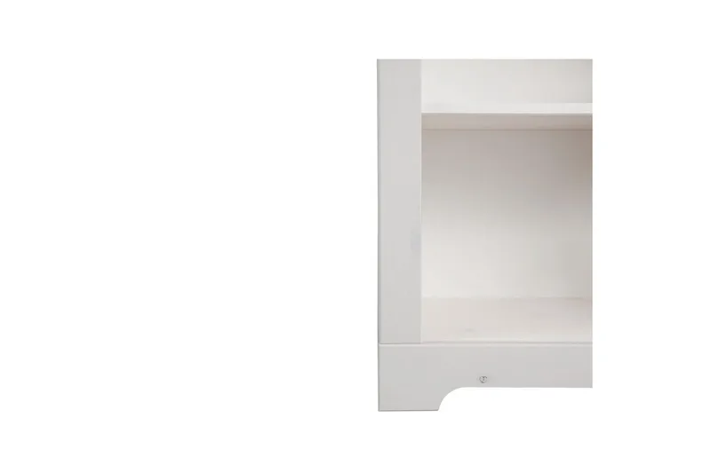 Bokhylle Cubrix Hvit - Hvit - Oppbevaring - Hylle - Bokhylle